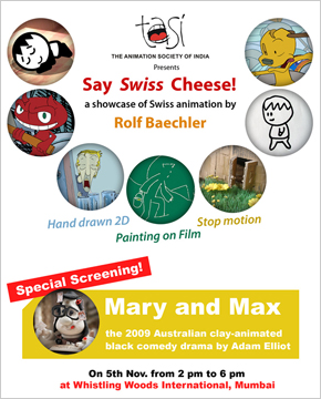 Swiss Animation with Rolf Baechler & Special screening of Adam Elliot's Mary and Max
