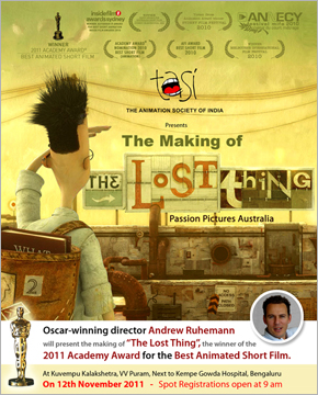 Discover Oscar-winning short animated film 'The Lost Thing' with Andrew Ruhmann